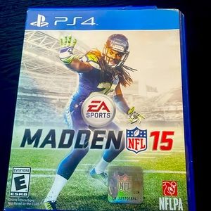 MADDEN 15 case and DISK
